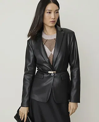 Ann Taylor The Hutton Blazer In Black