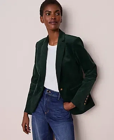 Ann Taylor The Hutton Blazer In Green