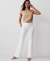 Ann Taylor The Petite Jayne Trouser Pant In Winter White