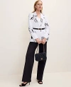 Ann Taylor The Longline Blazer In Multi