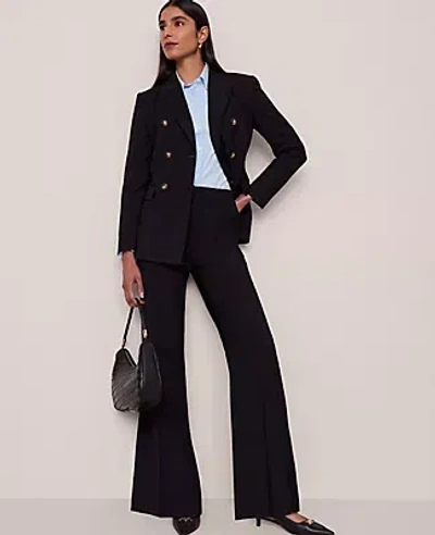 Ann Taylor The Margot Flare Trouser Pant In Black