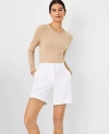 Ann Taylor The Petite Metro Short In White