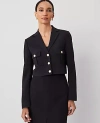 Ann Taylor The Military Blazer Jacket In Black