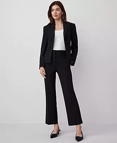 Ann Taylor The Mini Flare Pant In Black