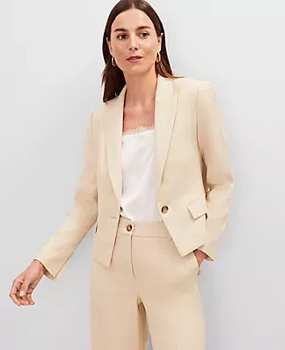 Ann Taylor The Notched One Button Blazer