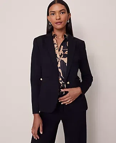 Ann Taylor The One-button Blazer In Black