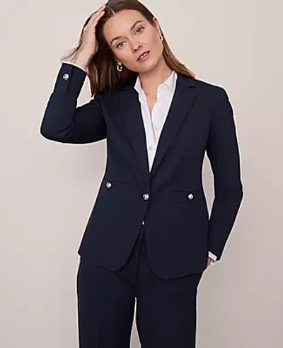 ANN TAYLOR THE ONE-BUTTON BLAZER