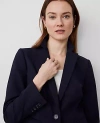 Ann Taylor The One-button Blazer In Night Sky