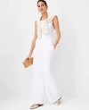 Ann Taylor The Palazzo Pant In White