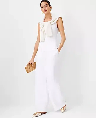 Ann Taylor The Palazzo Pant In White