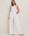 Ann Taylor The Palazzo Pant In Winter White