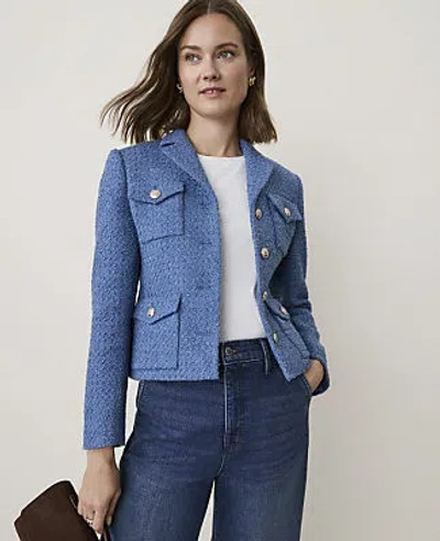 Ann Taylor The Patch Pocket Jacket In Ocean Oasis