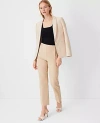 Ann Taylor The Pencil Sailor Pant In Twill In Baguette