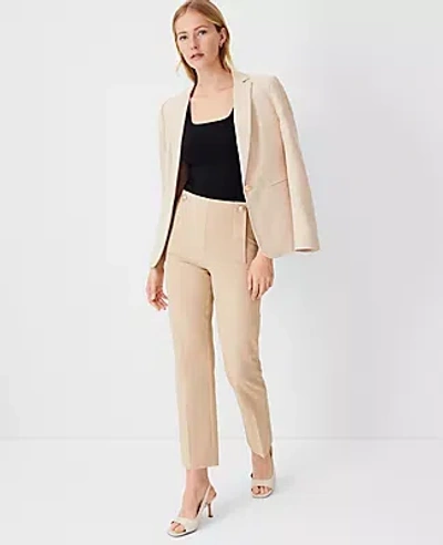 Ann Taylor The Pencil Sailor Pant In Twill In Baguette