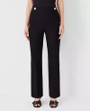Ann Taylor The Pencil Sailor Pant In Twill In Black