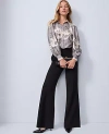 Ann Taylor The Perfect Flare Pant In Black