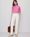 Ann Taylor The Perfect Straight Jean In White
