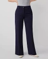 Ann Taylor The Perfect Wide Leg Pant - Curvy Fit In Night Sky