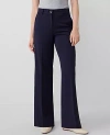 Ann Taylor The Perfect Wide Leg Pant In Night Sky