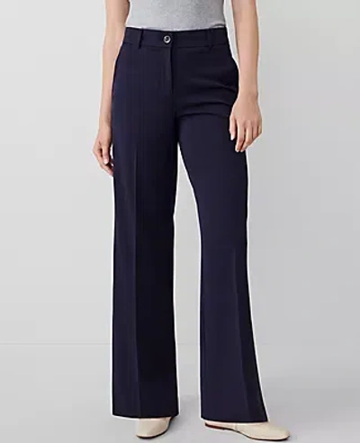 Ann Taylor The Perfect Wide Leg Pant In Night Sky