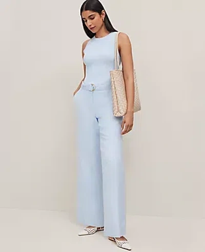 Ann Taylor The Petite Belted Wide-leg Pant