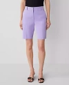 Ann Taylor The Petite Boardwalk Short - Curvy Fit In Radiant Amethyst
