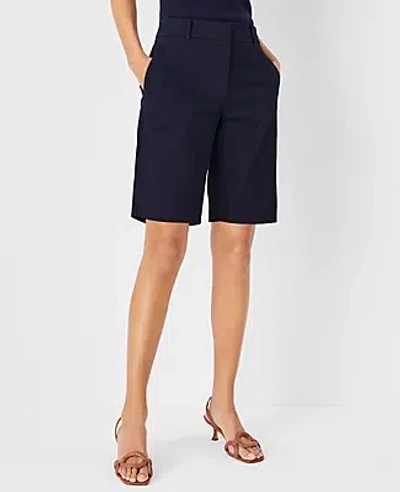 Ann Taylor The Petite Boardwalk Short In Atlantic Navy
