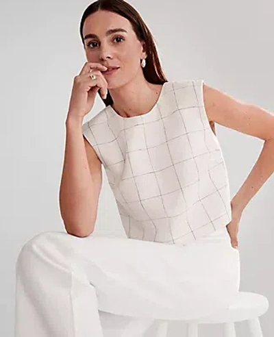 Ann Taylor The Petite Button-back Top In Multi