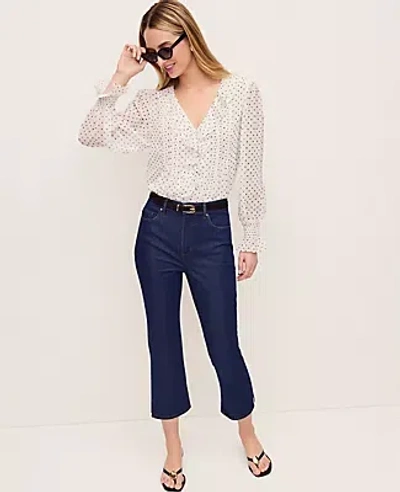 Ann Taylor The Petite Capri Jean In Blue