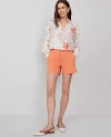 Ann Taylor The Petite City Short In Dusty Orange