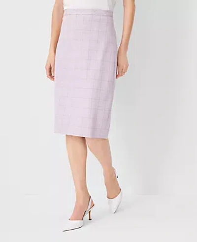 Ann Taylor The Petite Clean Pencil Skirt In Cool Lotus-baguette