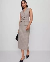 Ann Taylor The Petite Clean Pencil Skirt In Multi