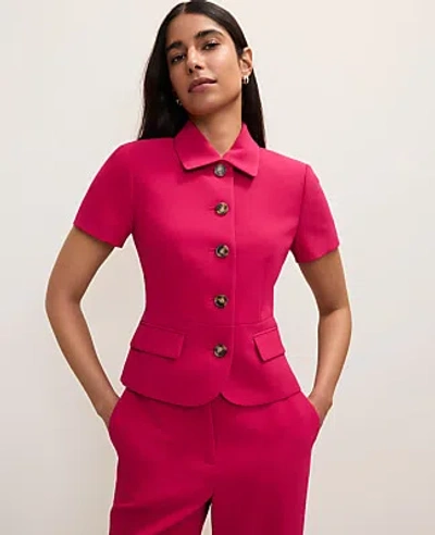 Ann Taylor The Petite Collared Jacket