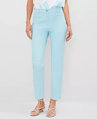 Ann Taylor The Petite Cotton Crop Pant - Curvy Fit
