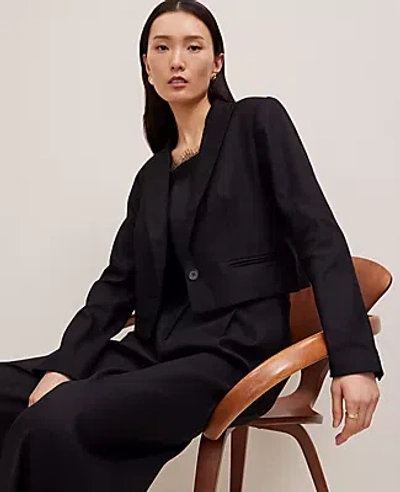 Ann Taylor The Petite Cropped Blazer