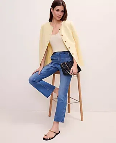 Ann Taylor The Petite Cropped Boot Jean