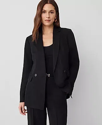 Ann Taylor The Petite Crosby Blazer In Black