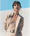 Ann Taylor The Petite Crosby Blazer In Toasted Oat
