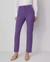 Ann Taylor The Petite Eva Ankle Pant - Curvy Fit In Purple