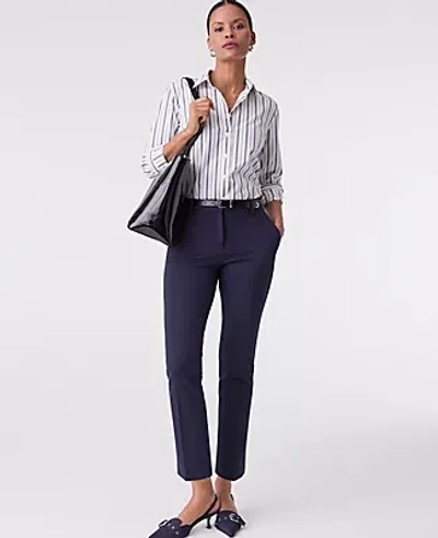 Ann Taylor The Petite Eva Ankle Pant In Black