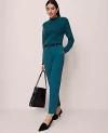 Ann Taylor The Petite Eva Ankle Pant In Blue