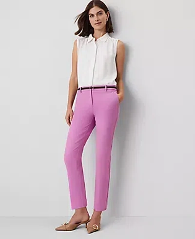 Ann Taylor The Petite Eva Ankle Pant In Orchid Glow