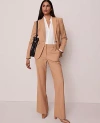 Ann Taylor The Petite Flare Trouser Pant In Nude