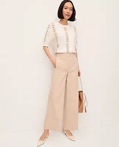 The Petite Grace Pant In Brown from ANN TAYLOR