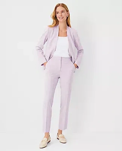 Ann Taylor The Petite High Rise Ankle Pant In Cool Lotus-baguette