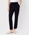Ann Taylor The Petite High Rise Eva Ankle Pant In Black
