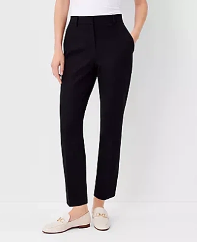 Ann Taylor The Petite High Rise Eva Ankle Pant In Black