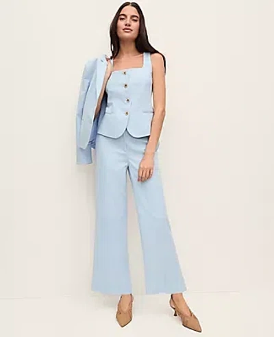 Ann Taylor The Petite High Rise Everyday Ankle Pant In Blue