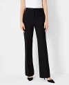 Ann Taylor The Petite High Rise Trouser Pant In Core Black