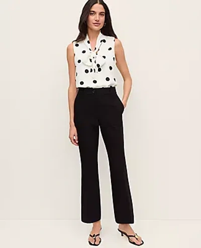 Ann Taylor The Petite Jayne Crop Trouser In Black